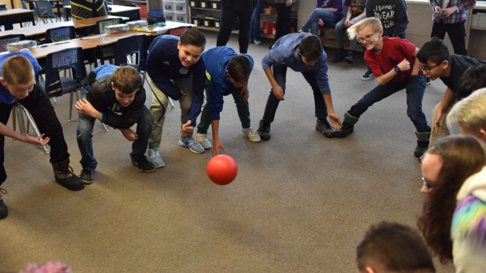 Active games for indoor recess