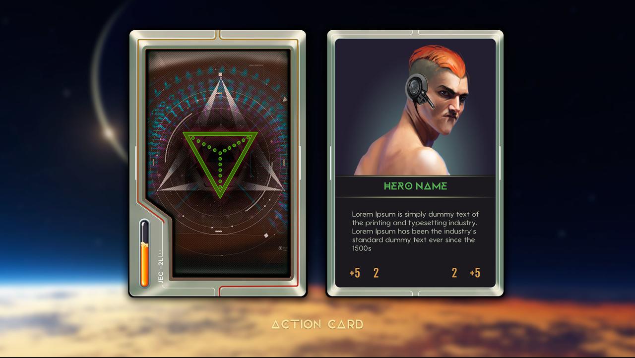 Card games for science fiction fans