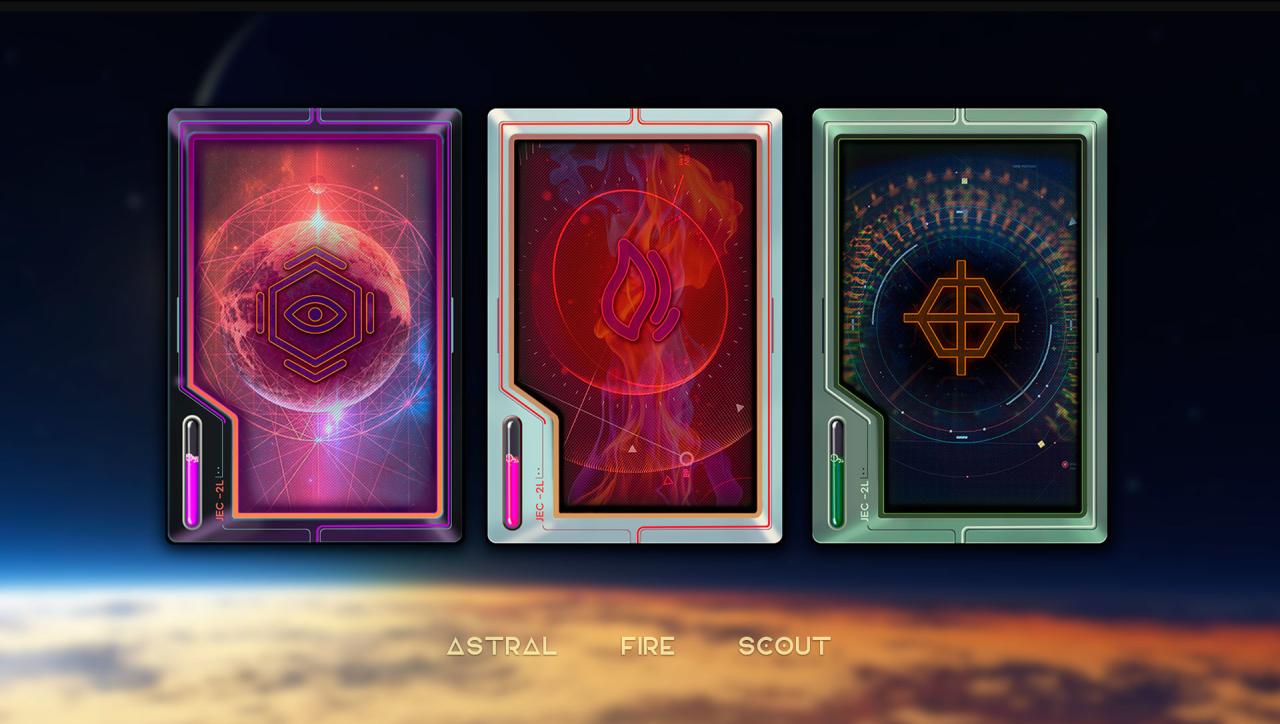 Birthday card long live greeting sci fi