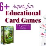 Educational card games for homeschoolers