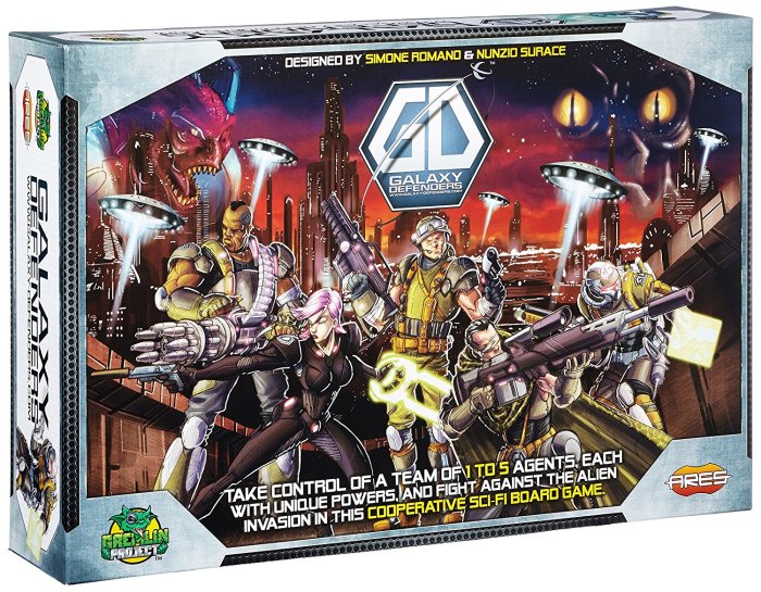Sci-fi board games with cooperative play